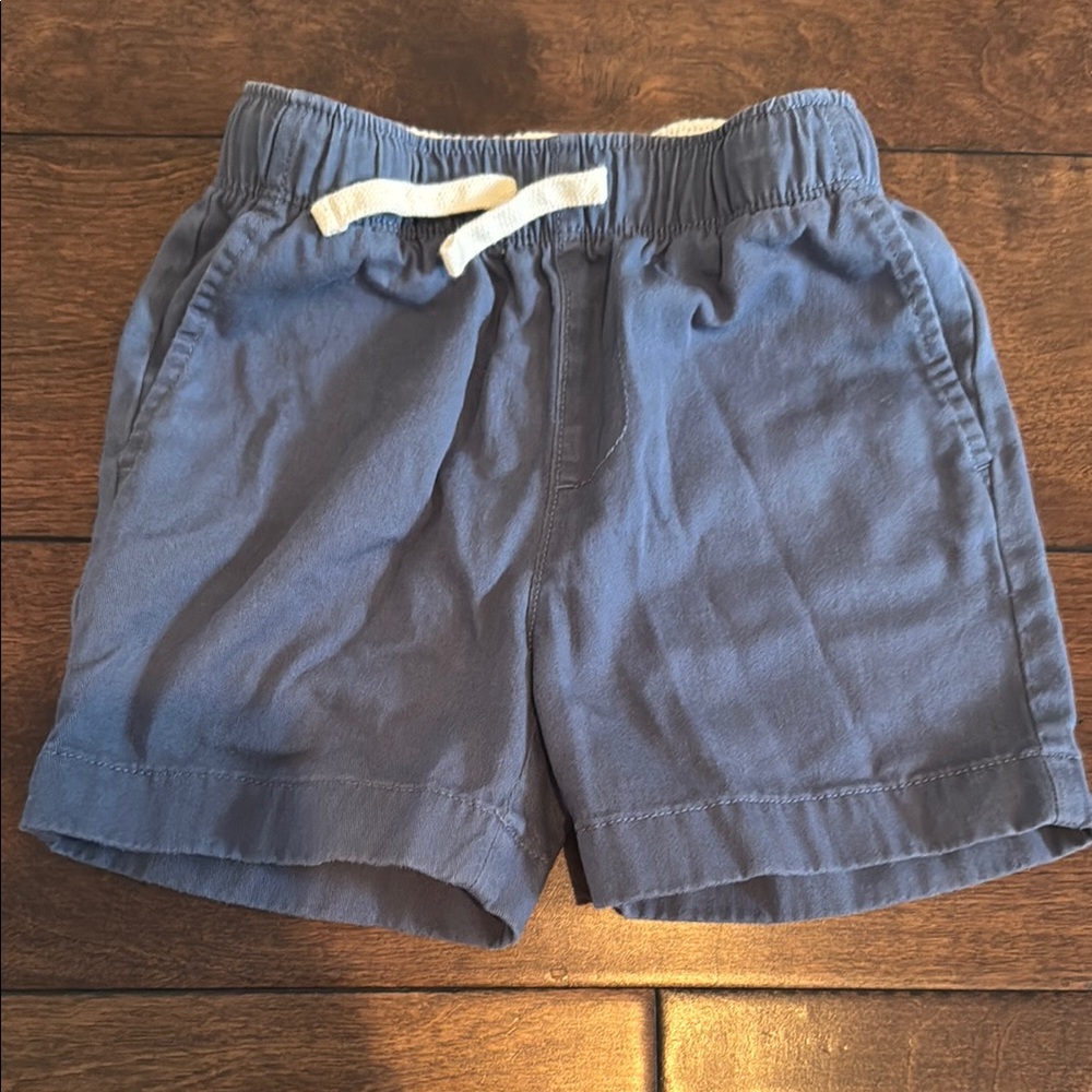 Boys Blue J Crew Drawstring Shorts 4T